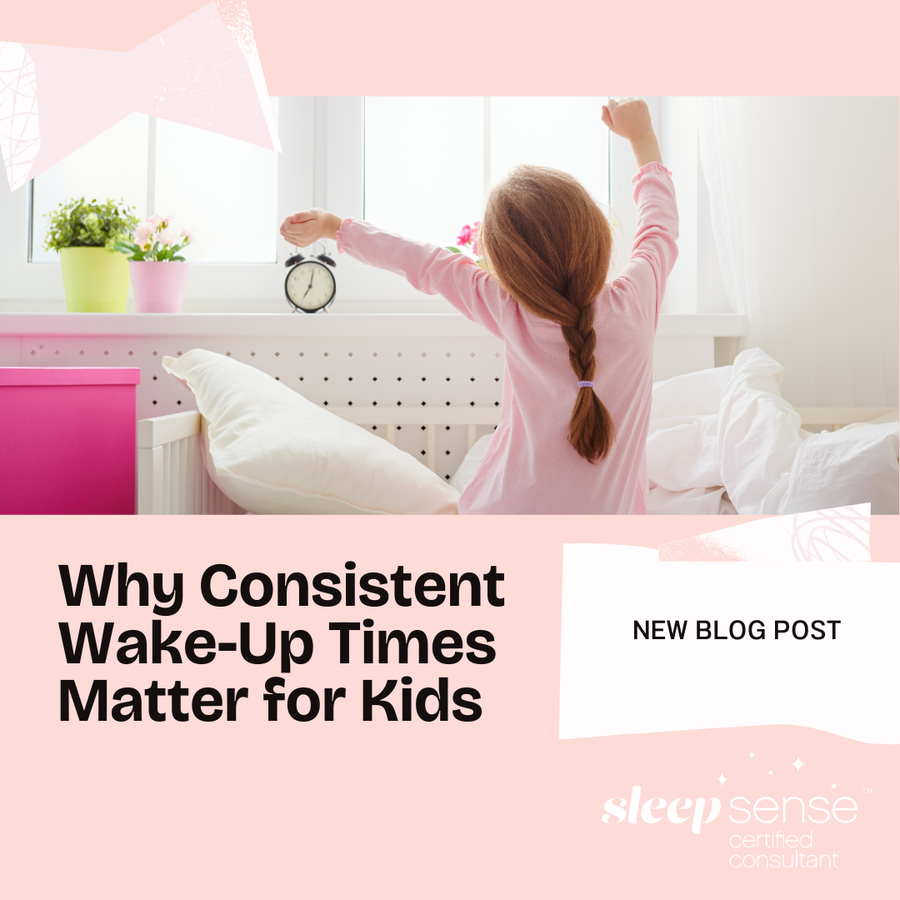 Why a consistent wakeup time is crucial for your child's sleep.